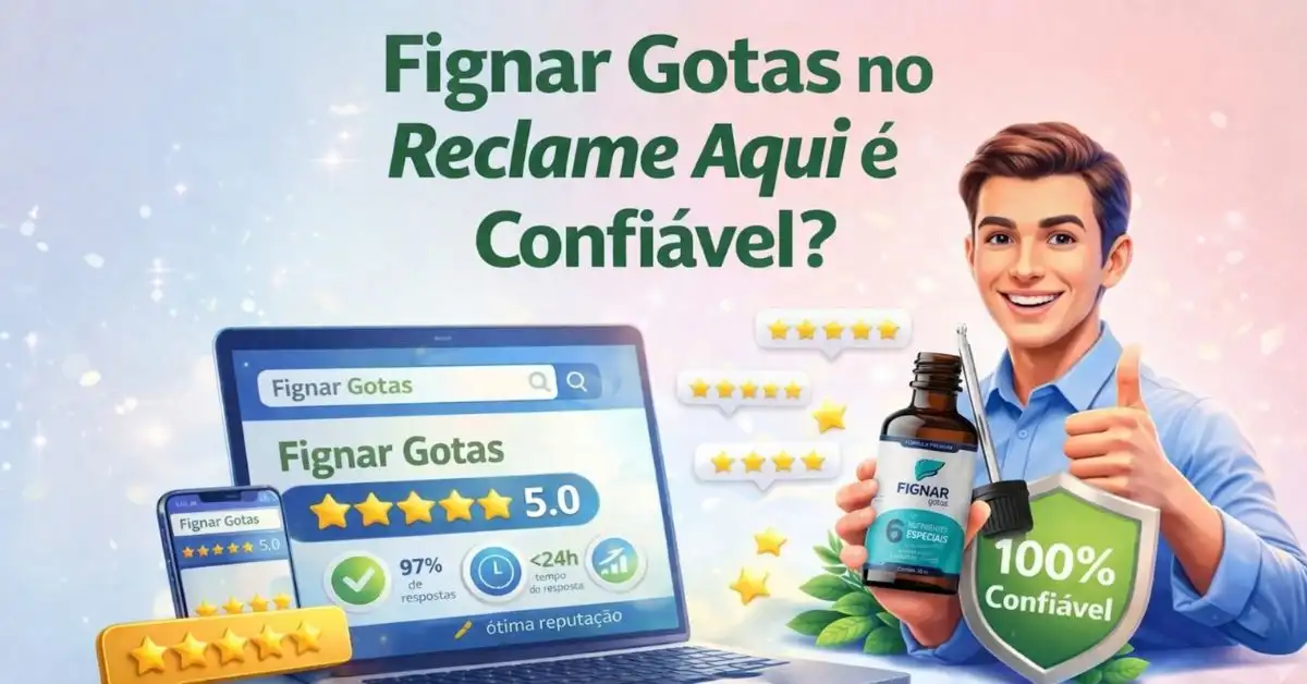Fignar Gotas Reclame Aqui avaliações e reputação do produto