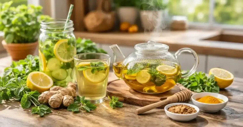 detox natural para fígado