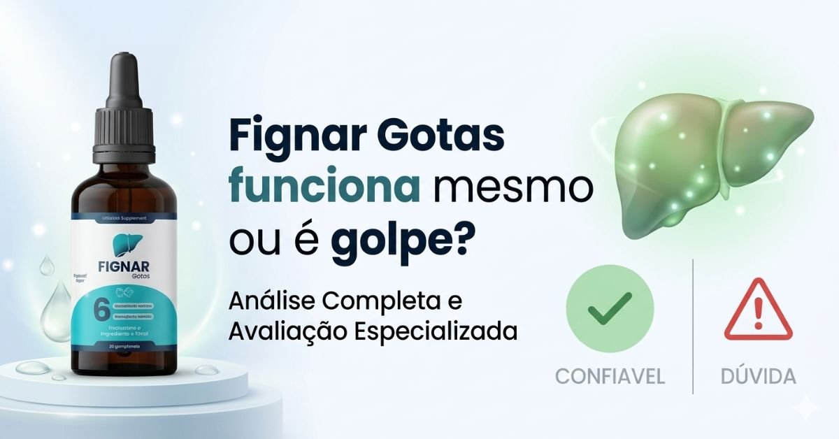 fignar gotas funciona mesmo ou é golpe análise completa confiável