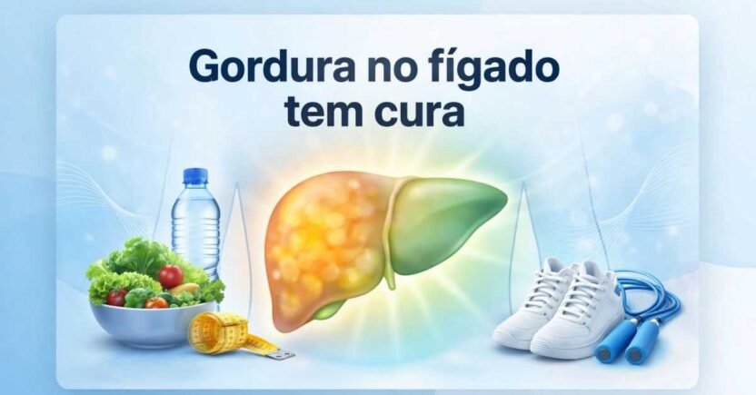 gordura no fígado tem cura hábitos saudáveis tratamento natural